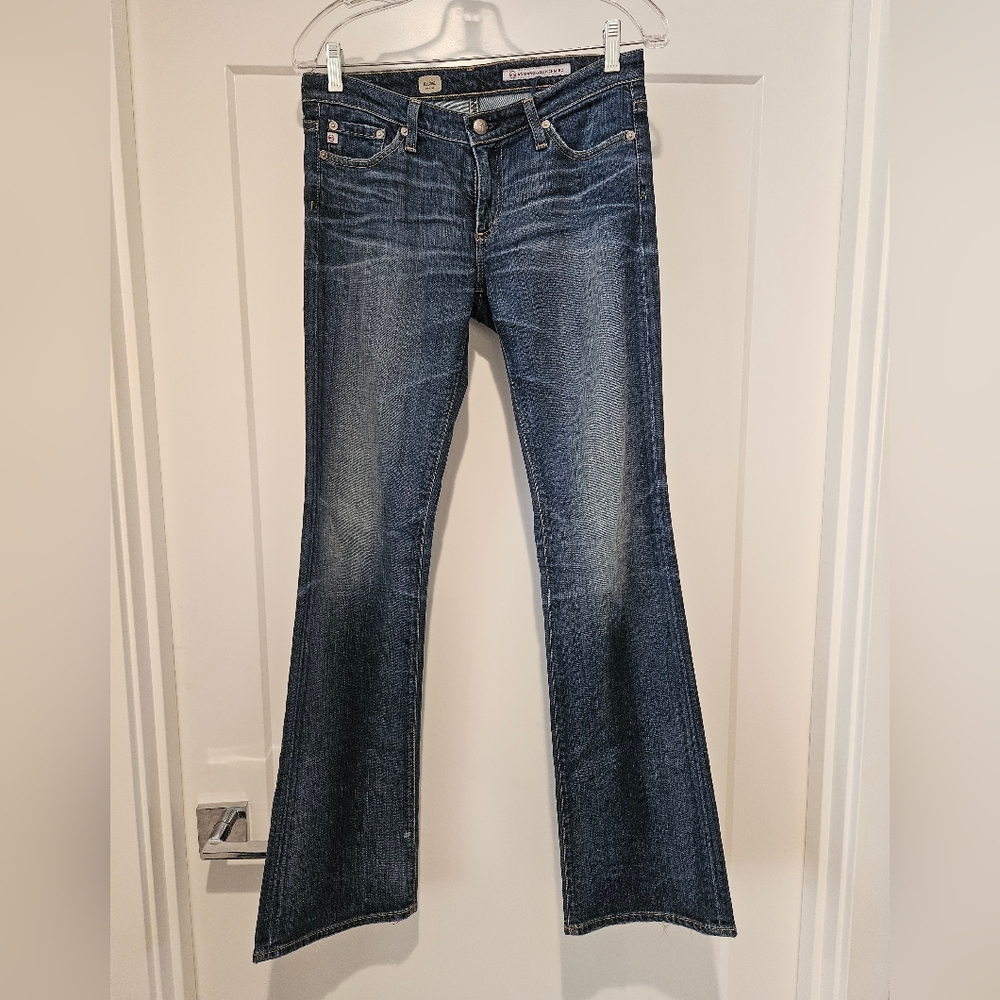 Ag Adriano Goldschmied Dark Blue Flare Jeans
